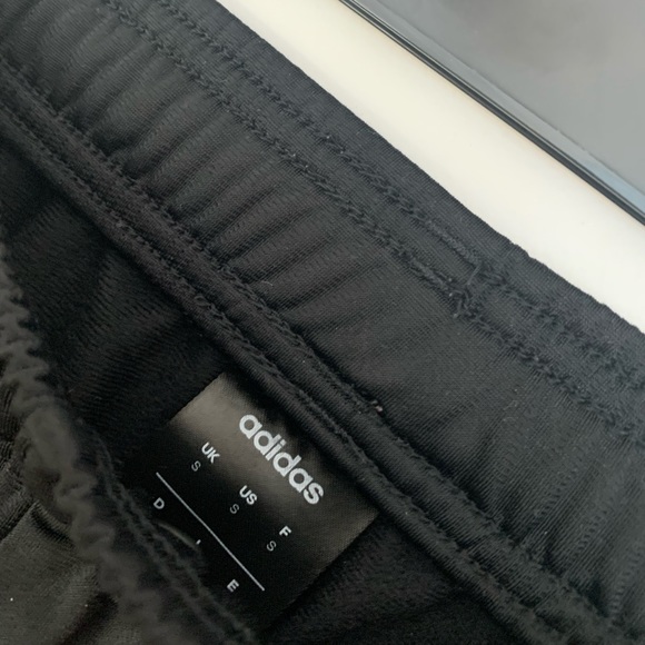 Adidas Black Track Pants With White Stripes - Picture 6 of 16